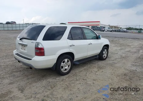 2006 Acura Mdx из США, поврежденный, VIN 2HNYD18236H518489